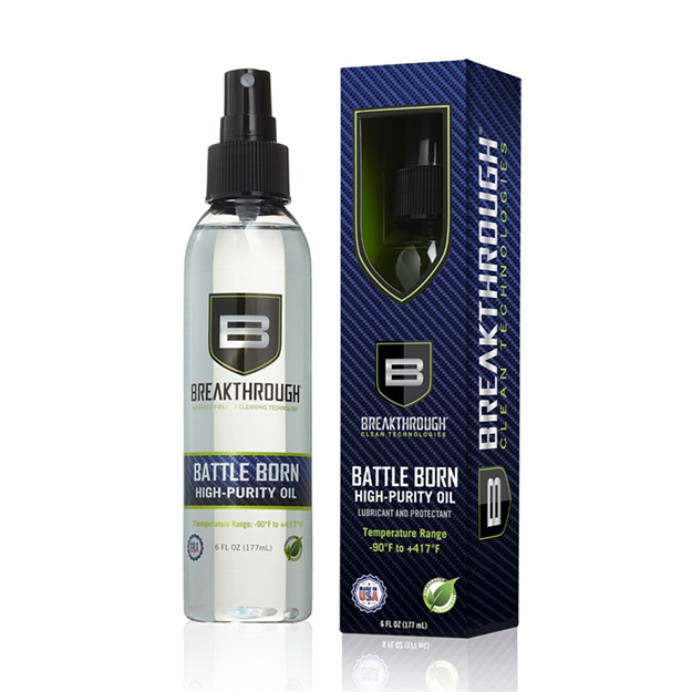 Picture of Breakthrough Battle Born High-Purity Oil (Lubricant & Protectant) - 6Oz. Bottle BTO-6OZ