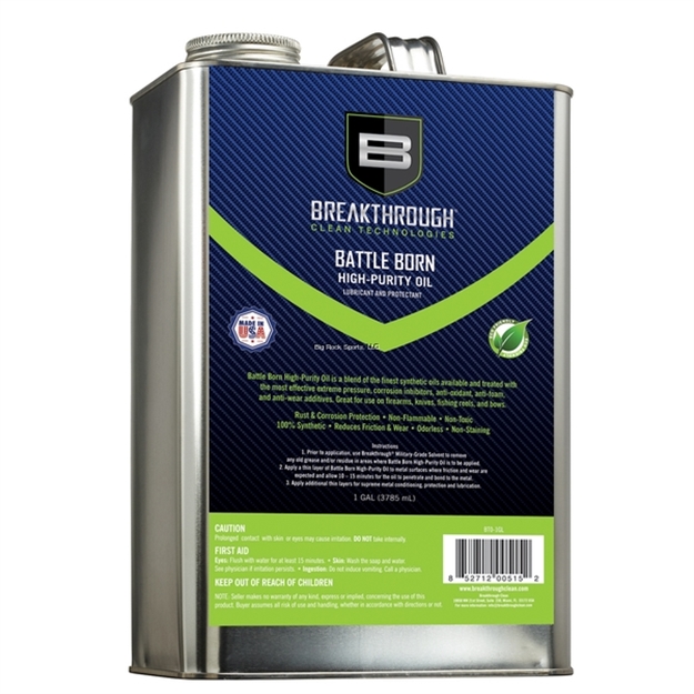 Picture of Breakthrough Battle Born High-Purity Oil (Lubricant & Protectant) -1Gl Can