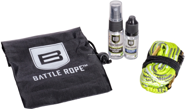 Picture of Breakthrough Battle Rope Pistol Cleaning Kit With Mini Bottles And Bag - .40 Cal