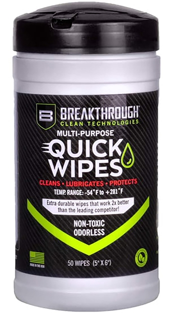 Picture of Breakthrough Clean Bt-Lrw-50  Quick Wipes 3.5" X 3.5" X 6.5" 50 Per Pkg