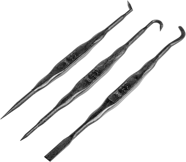 Picture of Breakthrough Clean Btfrpp-3Pk Double Ended Fiber Picks Black Firearm Universal Cleaning Carbon Build-Up From Grooved Areas 3 Pack BT-FRPP-3PK