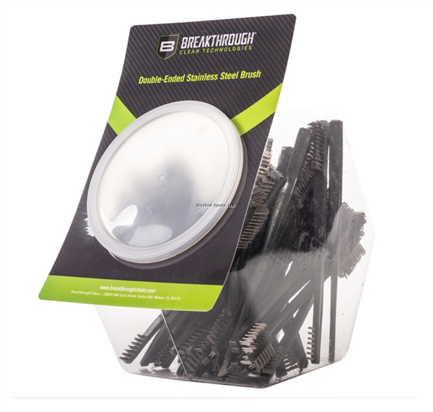 Picture of Breakthrough Double Ended Stainless Steel Brush / 50 Per Bowl