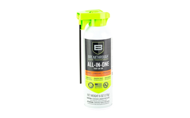 Picture of Break Through Clean Tech All-In-One Aerosol 6Oz Cleans,Lube,Protects BTACLP6OZ