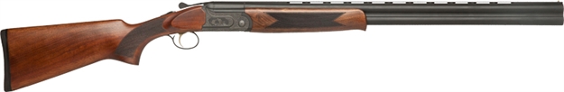 Picture of  Dickinson Llc Gw12b28p Green Wing  12 Gauge 2Rd 3" 28" Vent Rib Barrel, Engraved Steel Receiver,   Matte Black Metal Finish, Bead Front Sight, Wood Stock & Ejector
