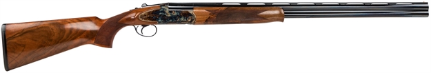 Picture of  Dickinson Op2028 Plantation  20 Gauge With 28" Black Barrel, 3" Chamber, 2Rd Capacity, Color Case Hardened Metal Finish & Oil Turkish Walnut Fixed Pistol Grip Stock Right Hand (Full Size) 6877486927060