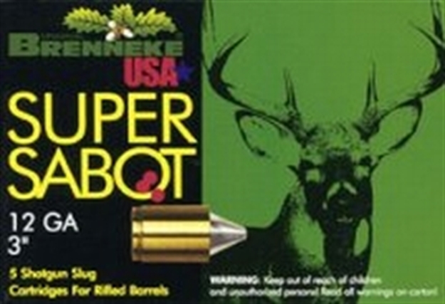Picture of Brenneke 12G 3" 1-1/8 Super Sabot