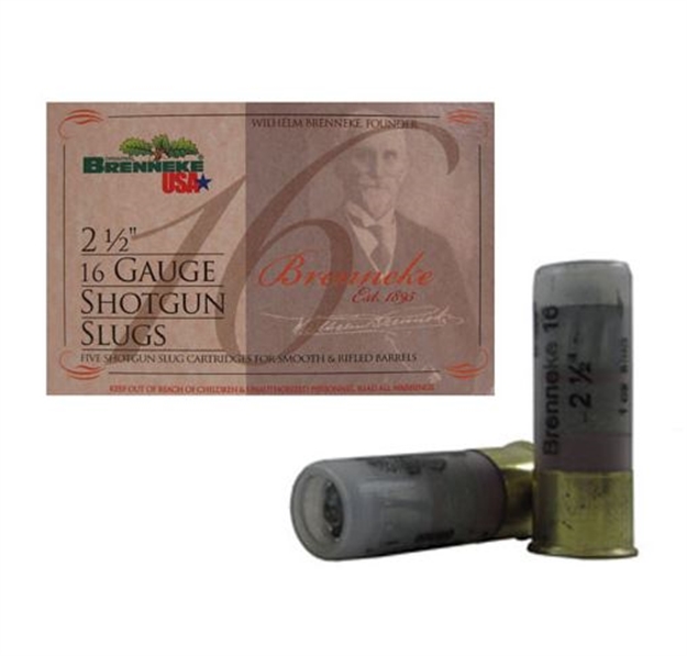 Picture of Brenneke 16G 2.5" 1Oz Trad Slug