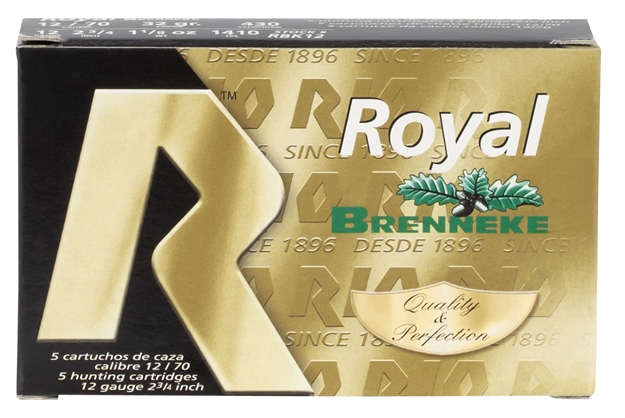 Picture of Brenneke Rbk12 Royal  12 Gauge 2.75" 1 1/8 OZ 5 Bx/ 50 CS