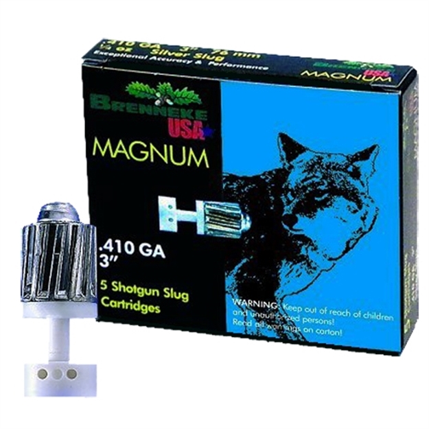 Picture of  Brenneke Sl4103m Magnum  410Gauge 3" 1/4Oz Slug Shot 5 Per Box/90 Case 301283602876