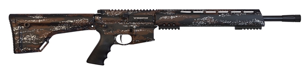 Picture of Brenton Usa Inc Ranger Carbon Hunter 450 Bushmaster 18" 5+1 Marblekote Harvest Camo Fixed Magpul Moe Stock