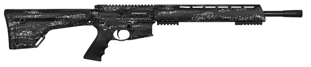 Picture of Brenton Usa Inc Ranger Carbon Hunter 450 Bushmaster 18" 5+1 Marblekote Midnight Camo Fixed Magpul Moe Stock