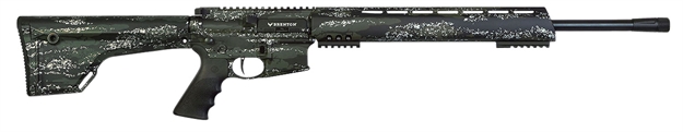 Picture of Brenton Usa Inc Rr22fm450 Ranger Carbon Hunter 450 Bushmaster 22" 5+1 Marblekote Foliage Camo Fixed Magpul Moe Stock