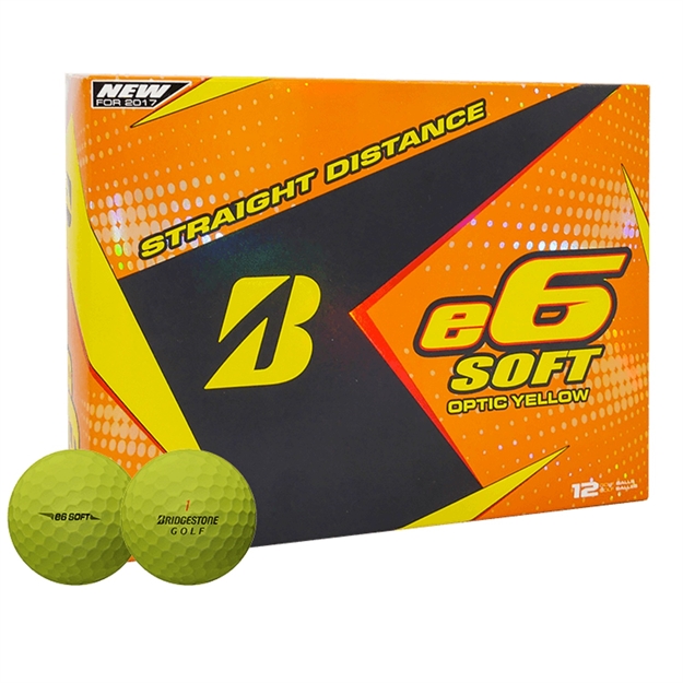 Picture of Bridgestone 2017 E6 Soft Golf Balls - Dozen Yellow