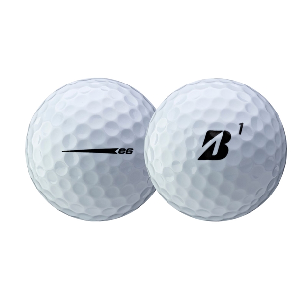 Picture of Bridgestone 2021 E6 White Golf Ball - Dozen