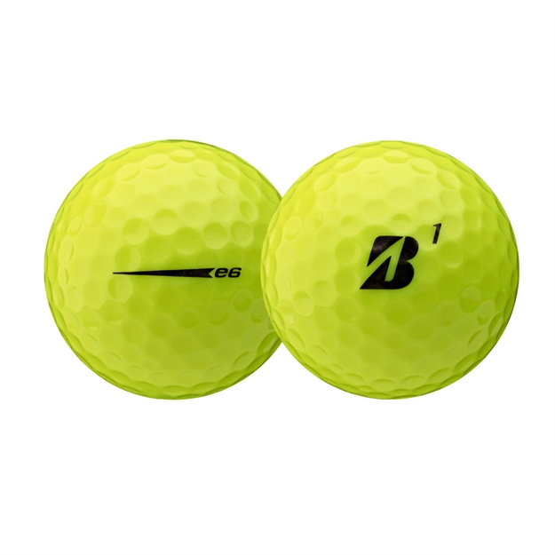 Picture of Bridgestone 2021 E6 Yellow Golf Ball - Dozen