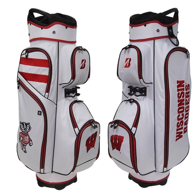 Picture of Bridgestone Ncaa Golf Cart Bag-Wisconsin P921WI
