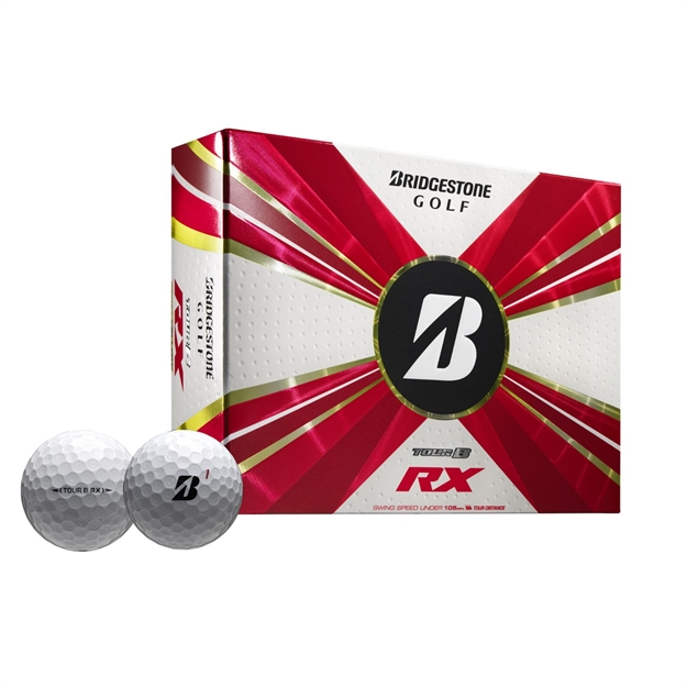 Picture of Bridgestone Tour B RX 2022 Golf Balls-Dozen White D2WX6D