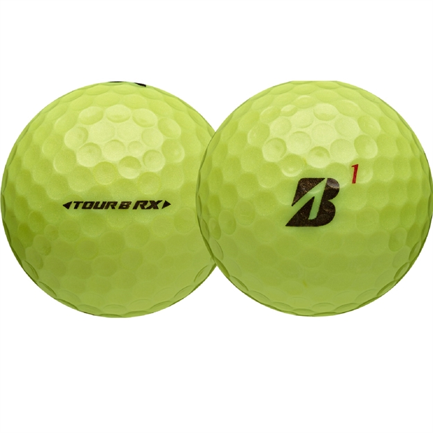 Picture of Bridgestone Tour B RX Golf Balls-Dozen Yellow