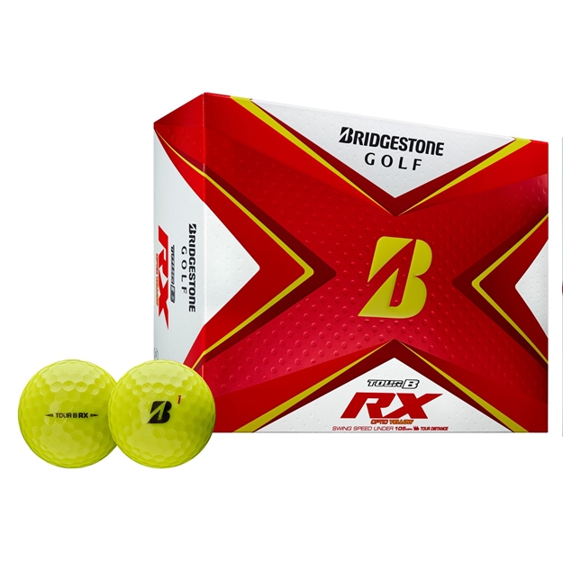 Picture of Bridgestone Tour B RX Golf Balls-Dozen Yellow D0YX6D