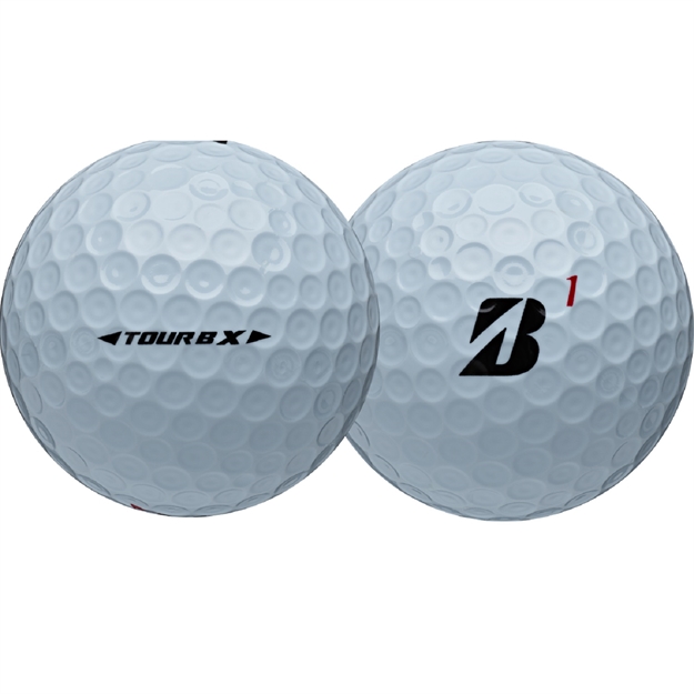 Picture of Bridgestone Tour B X Golf Balls-Dozen White