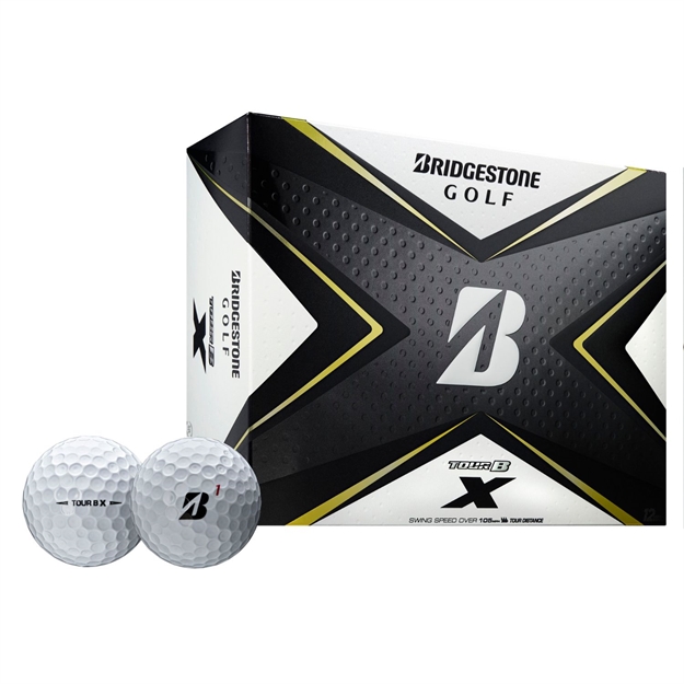 Picture of Bridgestone Tour B X Golf Balls-Dozen White B0WX6D