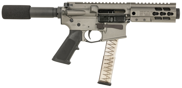 Picture of  Brigade A091553b 9Mm 5.5 Brl 5In Rail Tungsten Gry