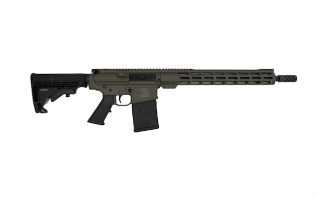 Picture of Brigade Mfg 308 Ar10 18" Nitride Mlok Odg GL10308ODG