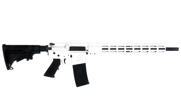 Picture of Brigade Mfg 308 Ar10 18" Nitride Mlok Wht GL10308WHT16
