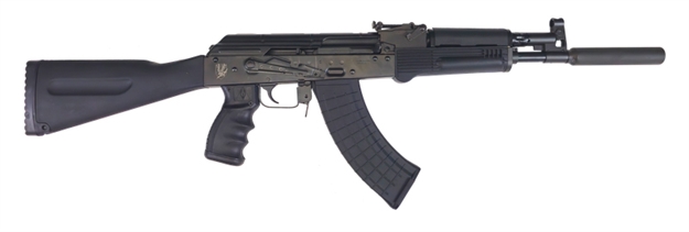 Picture of Brigade Mfg Grom 7.62X39 Blk Syn Faux Suppressor 2 30Rd POL-AK-GROM-FT-P 850045874407