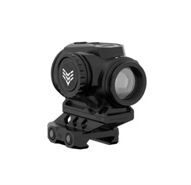 Picture of Swampfox Optics Rmps120g6 Raider Micro Prism Black 1X 20Mm Tube 6 Moa Green Dot Reticle Green Laser RMPS120-G6 889157002712