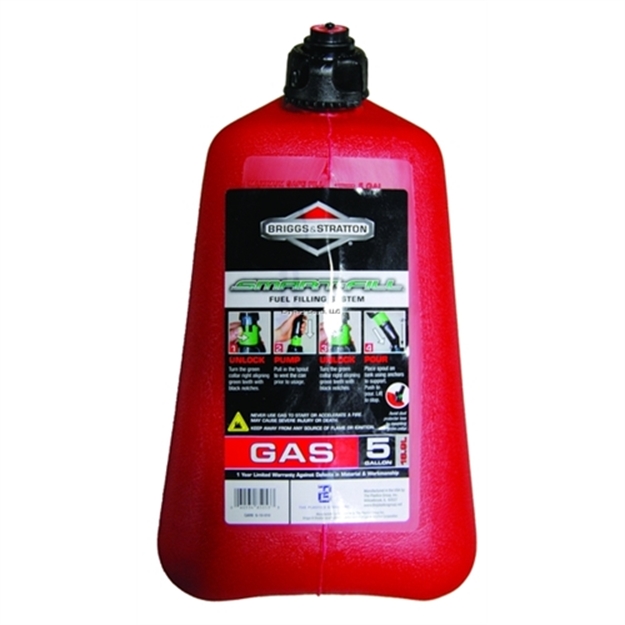 Picture of Briggs & Stratton Smart-Fill Gas Container 5Gal C.A.R.B Red