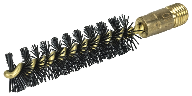 Picture of Breakthrough Clean Bt410bnbb Nylon Bristle Bore Brush 410 Gauge #8-32 Thread Brass Core Nylon Bristles BT-410BNBB 852712005664