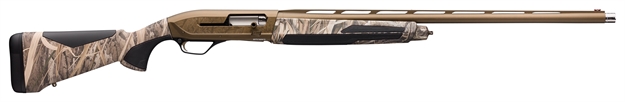 Picture of  Browning 011705205 Maxus II Wicked Wing 12 Gauge 3.5" 4+1 (2.75") 26" Barrel, Burnt Bronze Cerakote Finish, Mossy Oak Shadow Grass Habitat Stock W/Overmolded Grip Panels 023614740889