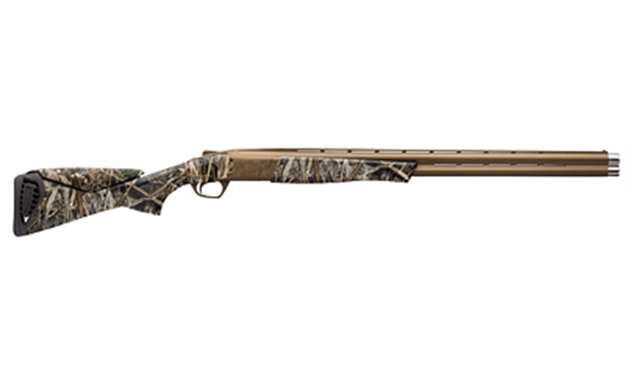 Picture of  Browning 018729204 Cynergy Wicked Wing 12 Gauge 3.5" 2Rd 28"  Burnt Bronze Cerakote Barrel/Camo Design Receiver, Realtree Max-7 Synthetic Stock With Adjustable Comb & Textured Gripping Surface 023614853367