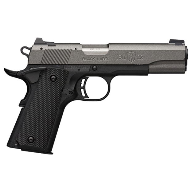 Picture of Bro 1911-22 Black Label Tungsten 22Lr 4.25 Rail 051890490