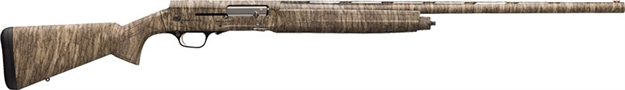 Picture of  Browning 0118255004 A5 Sweet Sixteen 16 Gauge 2.75" 4+1 28", Mossy Oak Bottomland, Fiber Optic Sight, 3 Chokes Included 023614997351