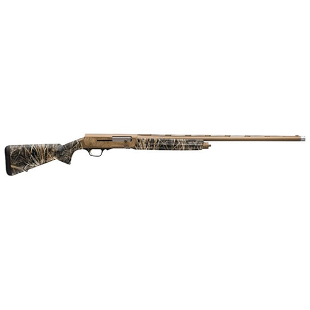 Picture of  Browning 0119115005 A5 Wicked Wing Sweet Sixteen 16 Gauge 2.75" 4+1 26", Burnt Bronze Cerakote Barrel/Engraved Rec, Realtree Max-7, Fiber Optic Sight, Oversized Controls, 3 Chokes Included 023614853183