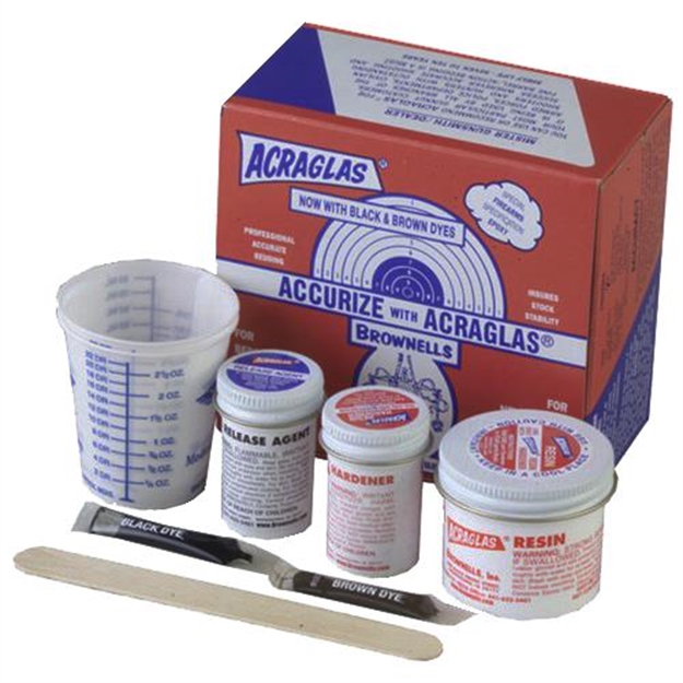 Picture of Brownells Acraglas Rifle Barrel Bedding 050806100015 -