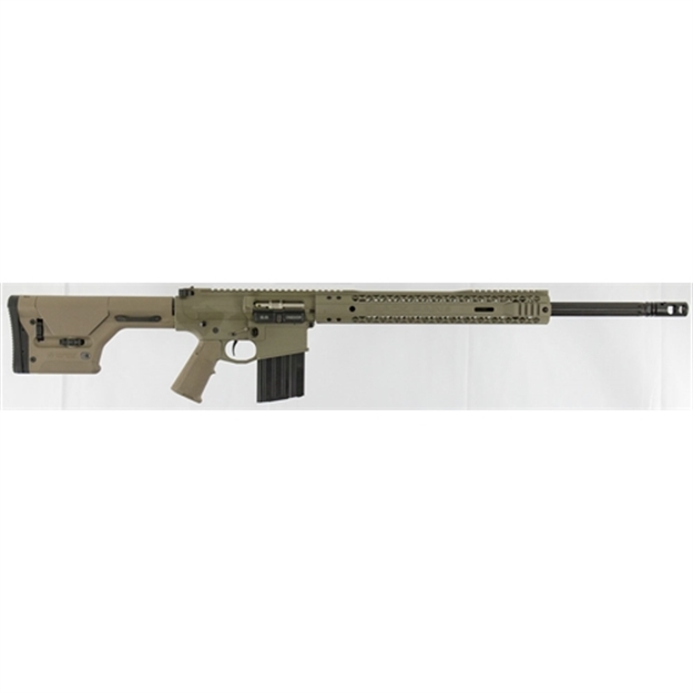 Picture of Black Rain Bropredfde65 Hunting Bro Predator Semi-Automatic 6.5 Creedmoor 22" 30+1 Magpul Prs Black Stk Flat Dark Earth Cerakote