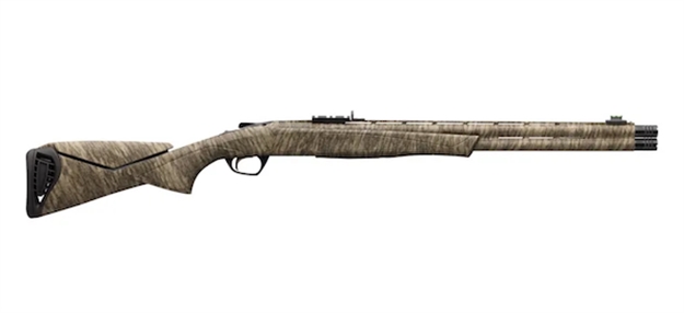 Picture of  Browning 018728306 Cynergy Ultimate Turkey 12 Gauge 3.5" 2Rd 24", Mossy Oak Bottomland, Synthetic Stock With Adjustable Comb, Fiber Optic Sight, Optic Mount, 5 Chokes Included 023614852377