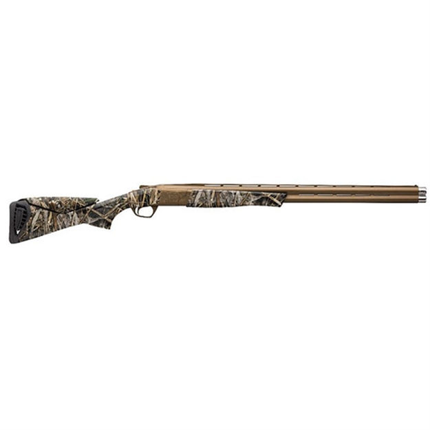 Picture of  Browning 018729204 Cynergy Wicked Wing 12 Gauge 3.5" 2Rd 28"  Burnt Bronze Cerakote Barrel/Camo Design Receiver, Realtree Max-7 Synthetic Stock With Adjustable Comb & Textured Gripping Surface 023614853367