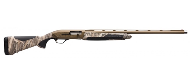 Picture of  Browning 011705205 Maxus II Wicked Wing 12 Gauge 3.5" 4+1 (2.75") 26" Barrel, Burnt Bronze Cerakote Finish, Mossy Oak Shadow Grass Habitat Stock W/Overmolded Grip Panels 023614740889