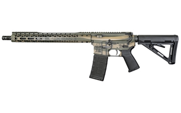 Picture of Black Rain Ordnance Rain Spec+ Patriot Rifle 5.56 16" Fde/Od Grn Flag 30Rd BRO-PAT-FDE-OD