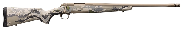 Picture of  Browning 035559274 X-Bolt Speed SR 204 Ruger 5+1 18" Smoked Bronze Cerakote/ 4.49" Fluted Barrel, Smoked Bronze Cerakote Steel Receiver, Ovix Camo/ Synthetic Stock, Right Hand
