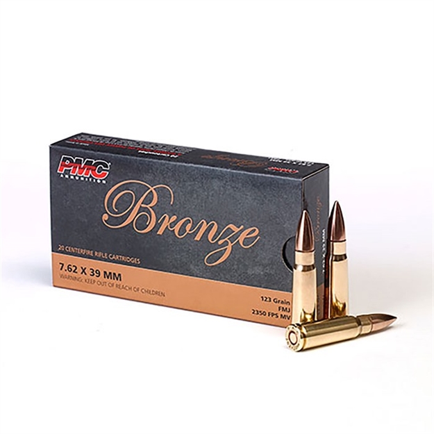 Picture of Bronze 7.62X39mm Rifle Ammo 430107817
