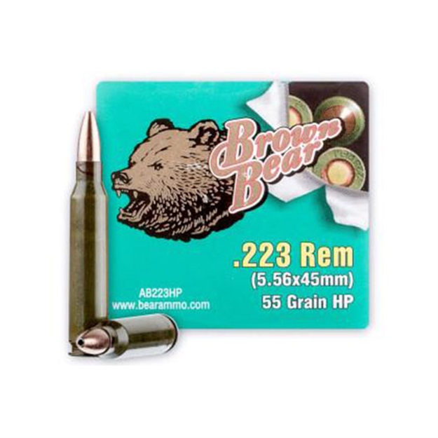 Picture of Brown Bear Bear .223 Remington 55Gr Jhp 20-Pack
