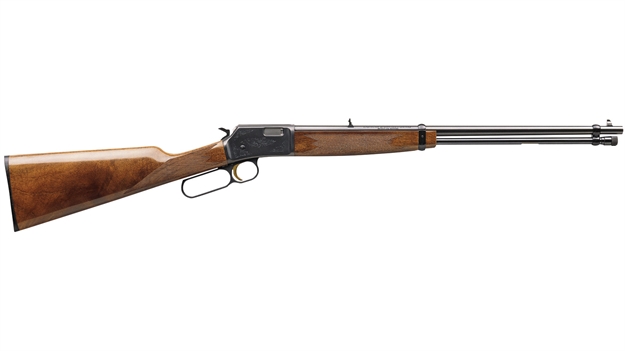 Picture of  Browning 024101103 Bl-22  22 LR 15+1 20" Polished Blued Barrel, Polished Blued Steel Receiver, Gloss Black Walnut/ Wood Stock, Right Hand 023614025481