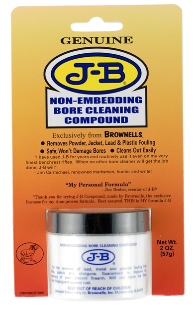 Picture of Brownells J-B Bore Cleaning Compound 083066012 050806101685