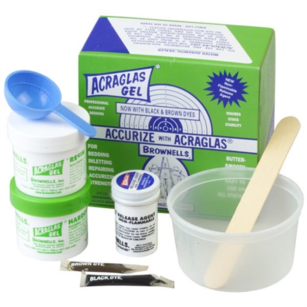 Picture of Brownells Acraglas Gel 4Oz Kit 050806105492