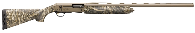 Picture of  Browning 011434204 Silver Field 12 Gauge 3.5" 4+1 (2.75") 28", Fde Barrel/Rec, Realtree Max-7 Camo Synthetic Stock With Textured Gripping Surface 023614853312